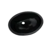TOTO Rendezvous Oval Undermount Bathroom Sink, Ebony, Vitreous China, LT579#51
