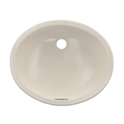 TOTO Rendezvous Oval Undermount Bathroom Sink with CEFIONTECT, Sedona Beige, Vitreous China, LT579G#12