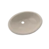 TOTO Rendezvous Oval Undermount Bathroom Sink with CEFIONTECT, Bone, Vitreous China, LT579G#03