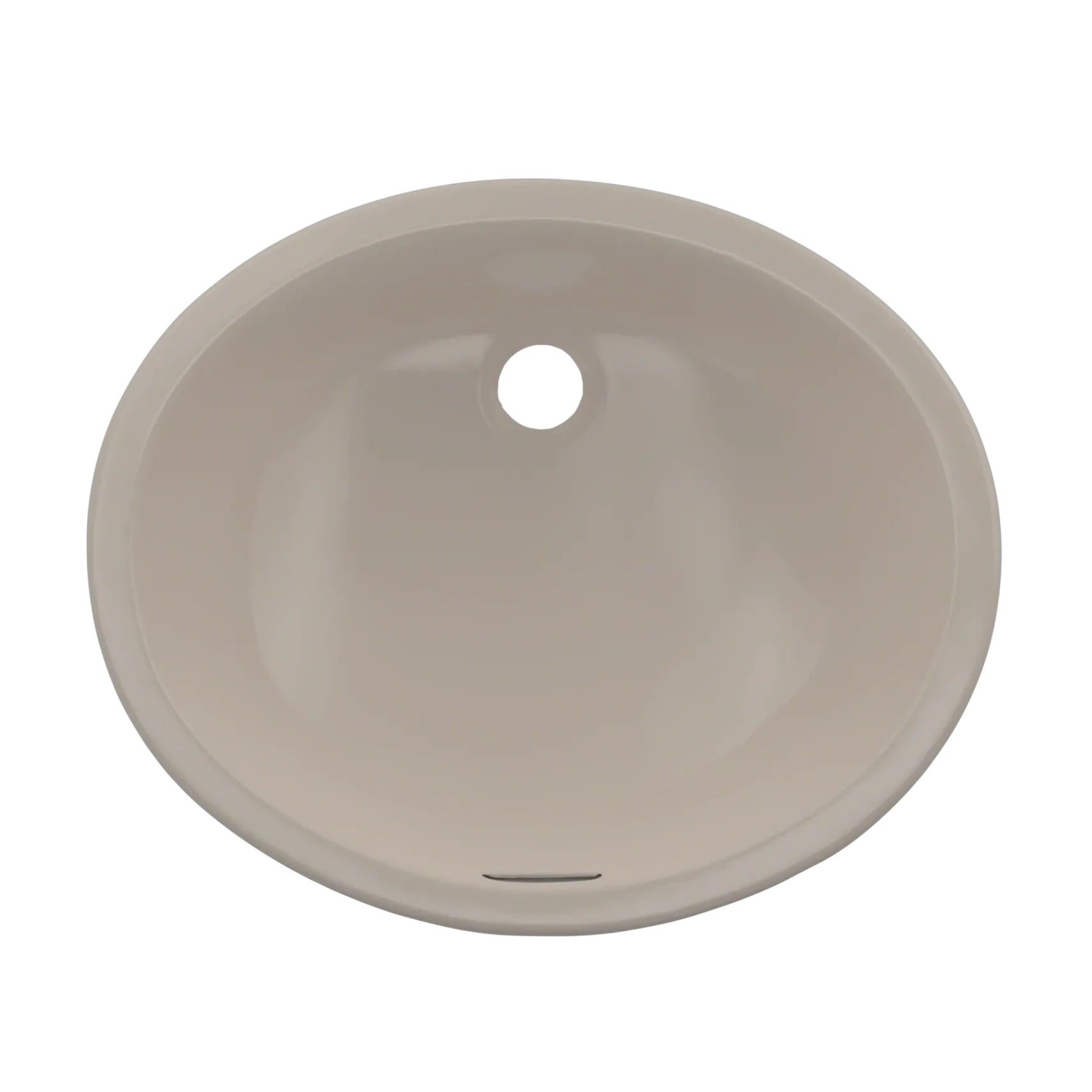 TOTO Rendezvous Oval Undermount Bathroom Sink with CEFIONTECT, Bone, Vitreous China, LT579G#03