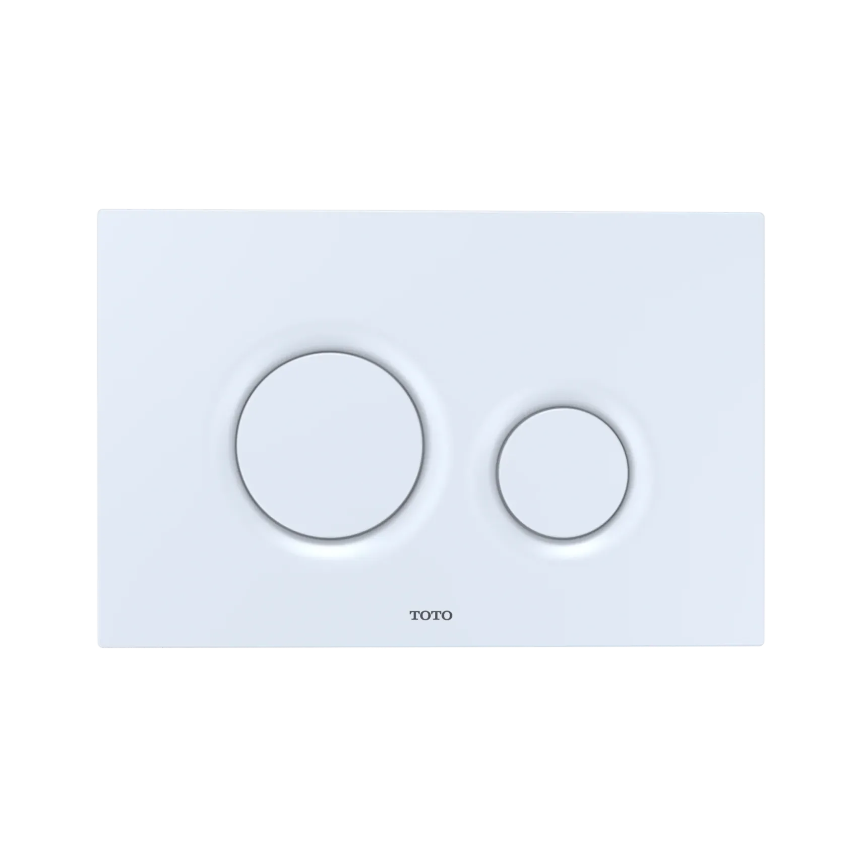 TOTO RP Wall-Hung D-Shape Toilet and DuoFit In-Wall 1.28 and 0.9 GPF Dual-Flush Tank System with Copper Supply, White Matte, Vitreous China|Steel|Plastic, CWT447247CMFG#WH
