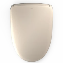TOTO S7 WASHLET Electronic Bidet Toilet Seat with EWATER+ Bowl and Wand Cleaning, Contemporary Lid, Elongated, Sedona Beige, Plastic, SW4726#12