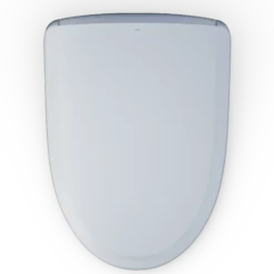 TOTO S7 WASHLET+ Electronic Bidet Toilet Seat with EWATER+ Bowl and Wand Cleaning and Classic Lid, Elongated, Cotton White, Plastic, SW4724AT40#01
