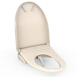 TOTO S7 WASHLET Electronic Bidet Toilet Seat with EWATER+ Bowl and Wand Cleaning, Classic Lid, Elongated, Sedona Beige, Plastic, SW4724#12