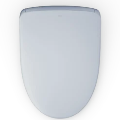 TOTO S7 WASHLET+ Electronic Bidet Toilet Seat with EWATER+ Bowl and Wand Cleaning and Contemporary Lid, Elongated, Cotton White, Plastic, SW4726AT40#01