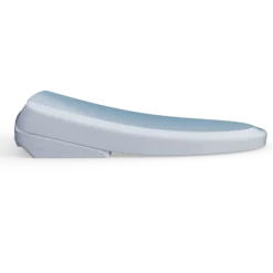 TOTO S7A WASHLET+ Electronic Bidet Toilet Seat, EWATER+ Bowl and Wand Cleaning, Auto Open and Close Classic Lid, Elongated, Cotton White, Plastic, SW4734AT40#01