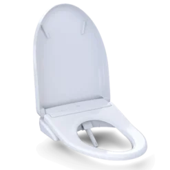 TOTO S7A WASHLET+ Elongated Electronic Bidet Toilet Seat with EWATER+®, Auto Open & Close Lid, Cotton White, SW4736AT40#01