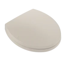 TOTO SoftClose Non Slamming, Slow Close Round Toilet Seat and Lid, Bone, Plastic, SS113#03