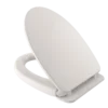 TOTO SoftClose Non Slamming, Slow Close Elongated Toilet Seat and Lid, Colonial White, Plastic, SS124#11
