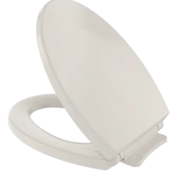 TOTO SoftClose Non Slamming, Slow Close Elongated Toilet Seat and Lid, Sedona Beige, Plastic, SS114#12