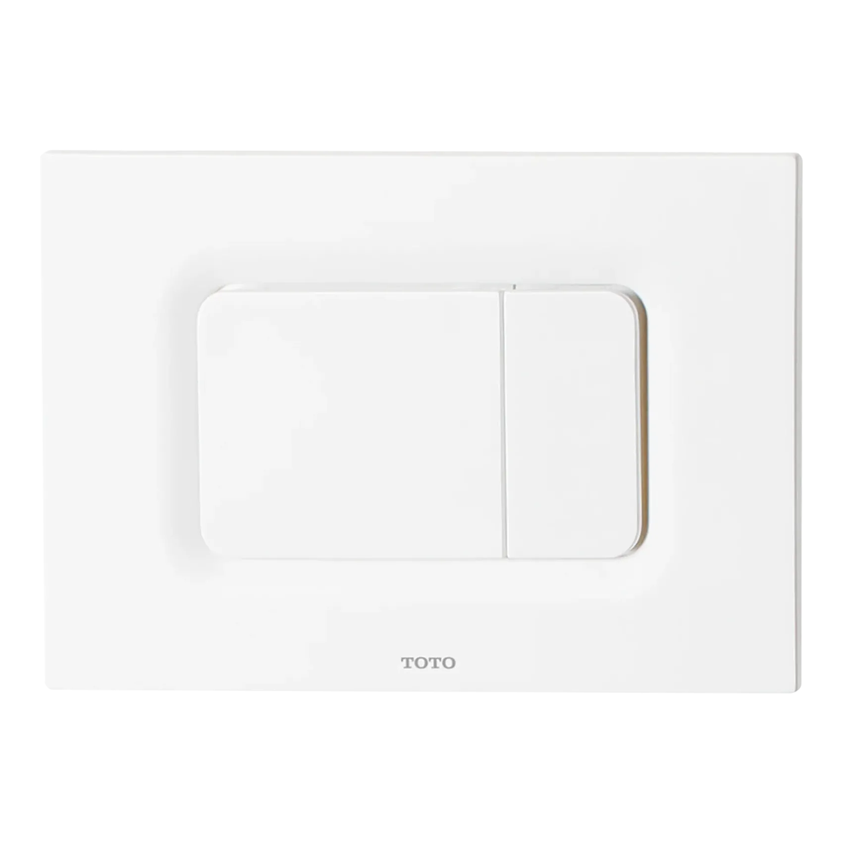 TOTO SP Wall-Hung Square-Shape Toilet and DuoFit In-Wall 1.28 and 0.9 GPF Dual-Flush Tank System with Copper Supply- Vitreous China|Urea Resin, White Matte, CWT449249CMFG#WH