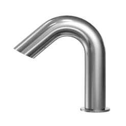 TOTO Standard R AC Powered 0.5 GPM Touchless Bathroom Faucet, 20 Second Continuous Flow, Polished Chrome, Brass, T28S53A#CP