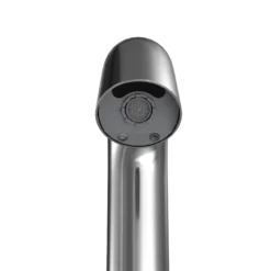 TOTO Standard R EWATER+ AC Powered 0.5 GPM Touchless Bathroom Faucet Spout, 10 Second On-Demand Flow, Polished Chrome, Brass, TLE31002U1#CP