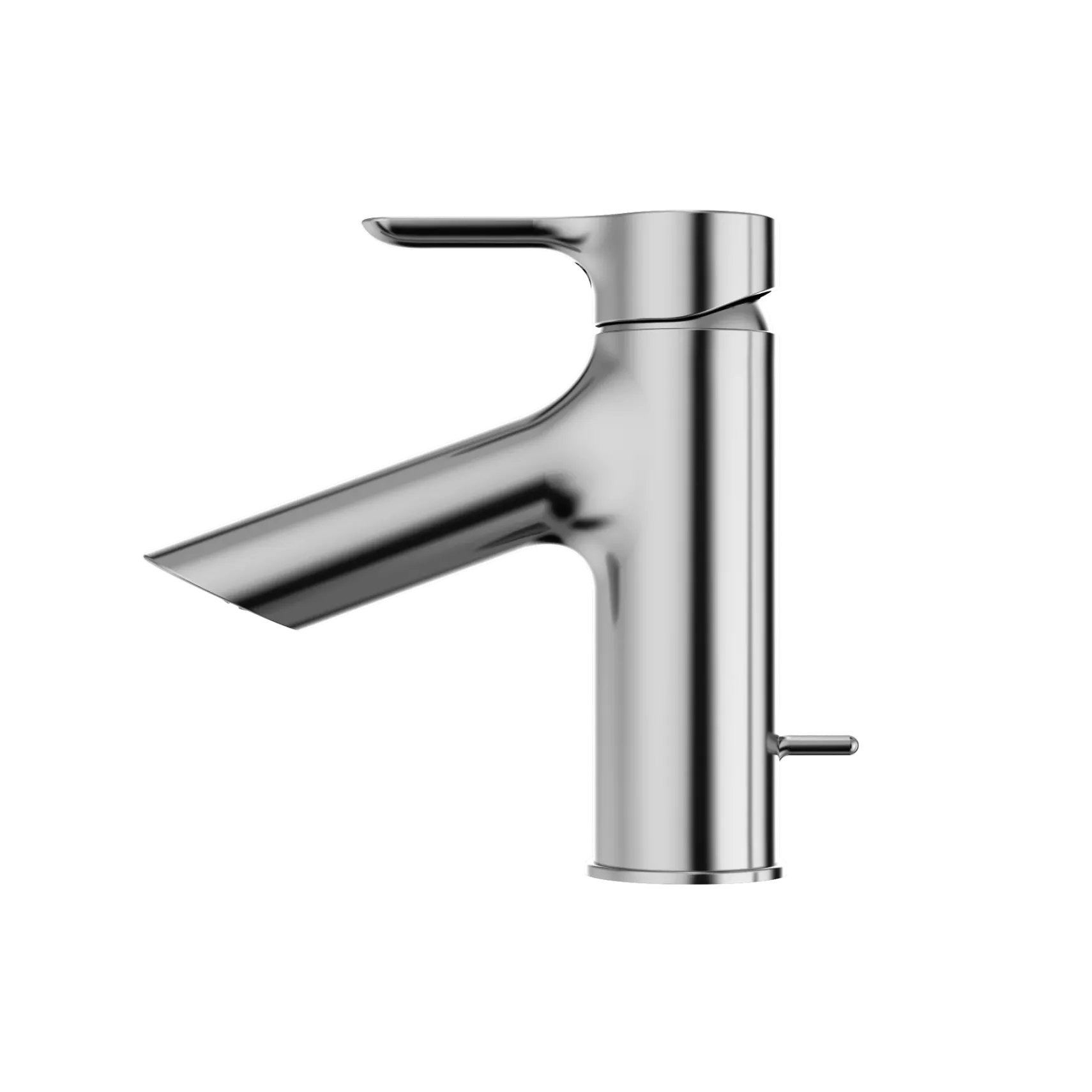 TOTO TLS01301U#CP LB Series 1.2 GPM Single Handle Brass Bathroom Sink Faucet with Drain Assembly, Polished Chrome