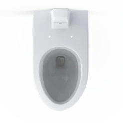 TOTO TORNADO FLUSH Commercial Flushometer Wall-Mounted Toilet, Elongated, Cotton White, Vitreous China, CT728CUV#01