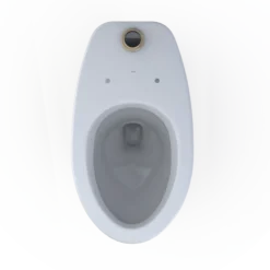 TOTO TORNADO FLUSH Commercial Flushometer Floor-Mounted Universal Height Toilet, ADA Compliant, Elongated, Cotton White, Vitreous China, CT725CUF#01