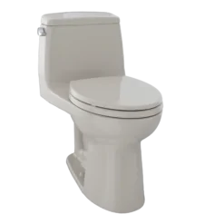 TOTO Ultimate One-Piece Elongated 1.6 GPF Toilet, Bone, Vitreous China, MS854114#03
