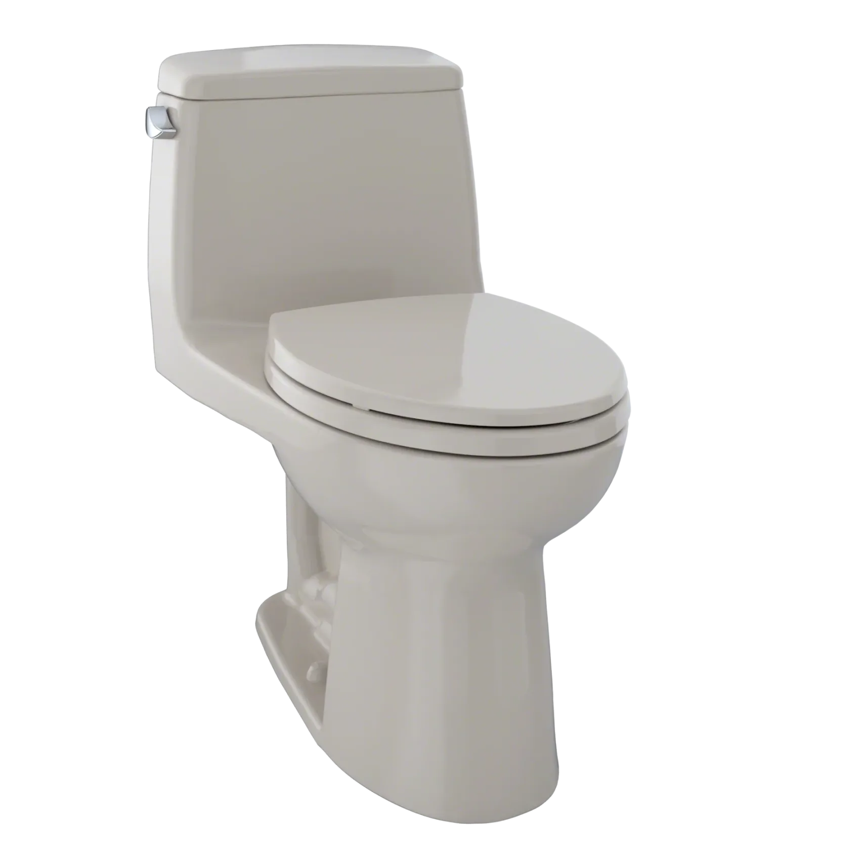 TOTO Ultimate One-Piece Elongated 1.6 GPF Toilet, Bone, Vitreous China, MS854114#03