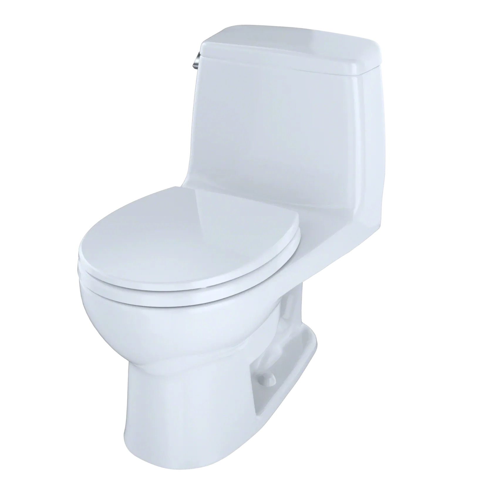 TOTO Ultimate One-Piece Round Bowl 1.6 GPF Toilet, Bone, Vitreous China, MS853113#03