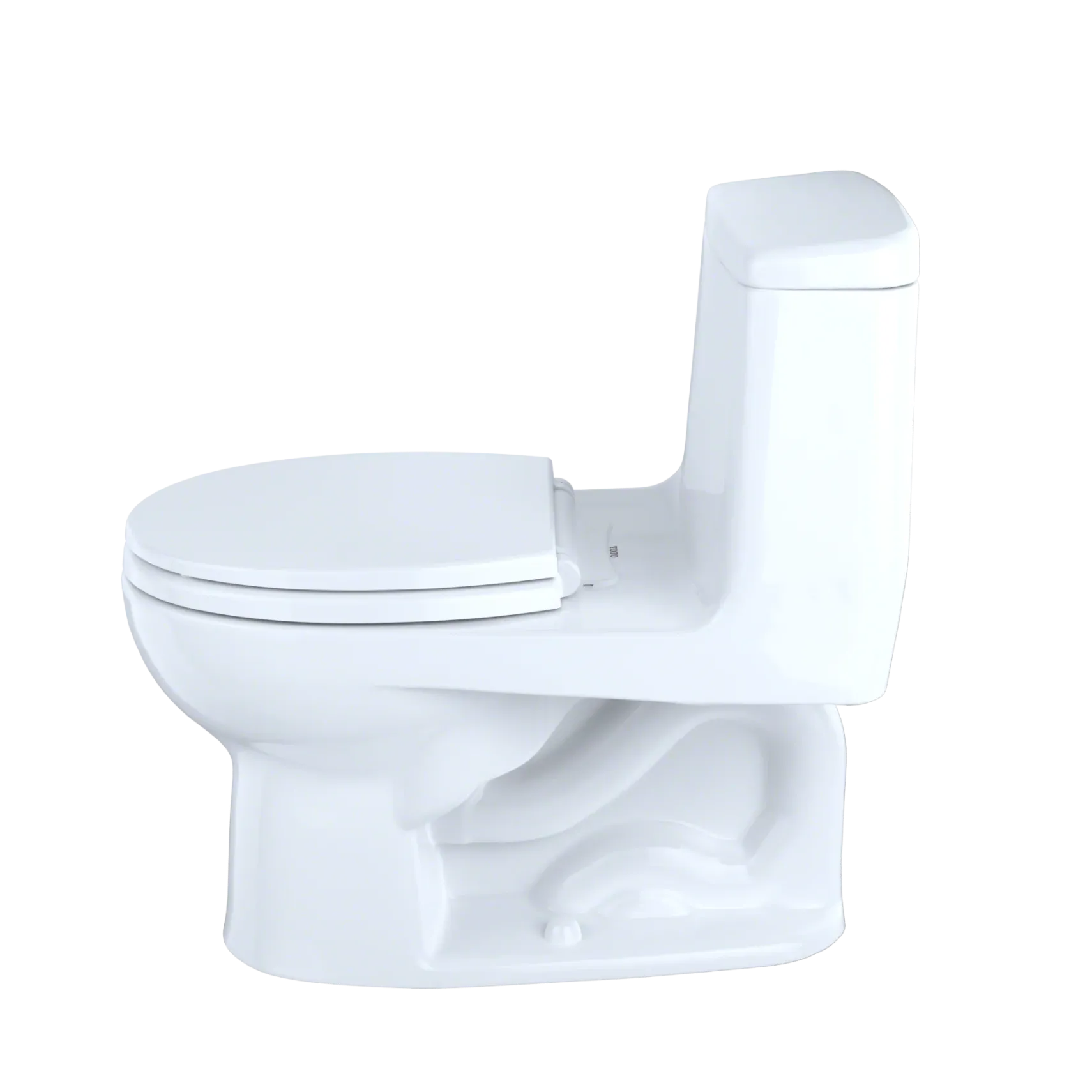 TOTO Ultimate One-Piece Round Bowl 1.6 GPF Toilet, Bone, Vitreous China, MS853113#03