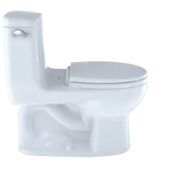 TOTO Ultimate One-Piece Round Bowl 1.6 GPF Toilet, Bone, Vitreous China, MS853113#03