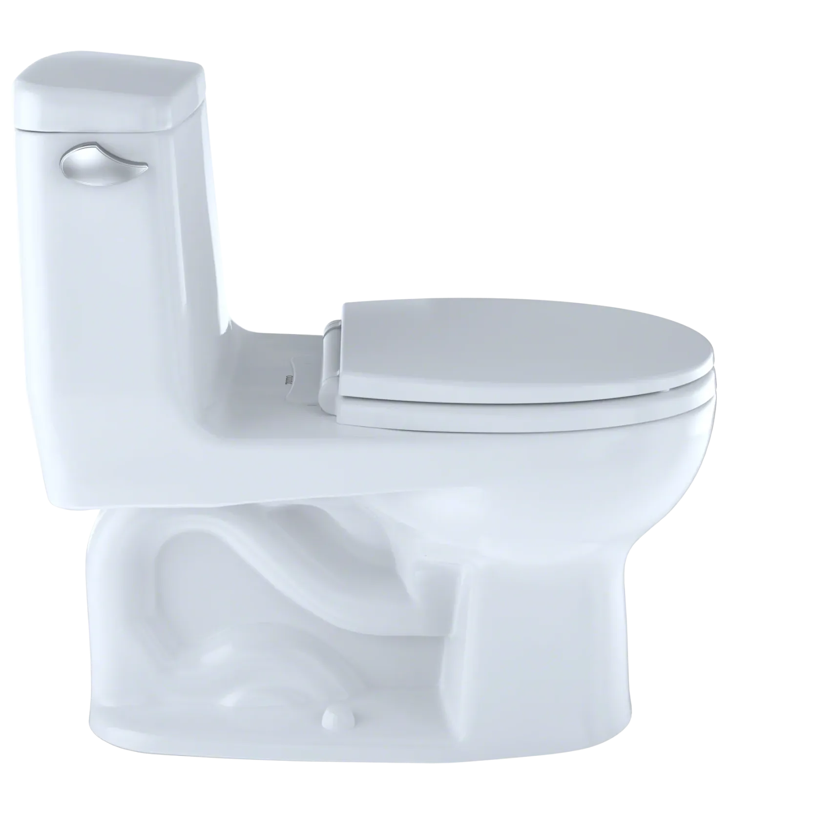 TOTO Ultimate One-Piece Round Bowl 1.6 GPF Toilet, Bone, Vitreous China, MS853113#03