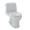 TOTO UltraMax One-Piece Round Bowl 1.6 GPF Toilet, Colonial White, Vitreous China, MS853113S#11