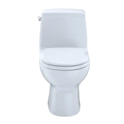 TOTO UltraMax One-Piece Round Bowl 1.6 GPF Toilet, Cotton White, Vitreous China, MS853113S#01