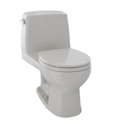 TOTO UltraMax One-Piece Round Bowl 1.6 GPF Toilet, Sedona Beige, Vitreous China, MS853113S#12