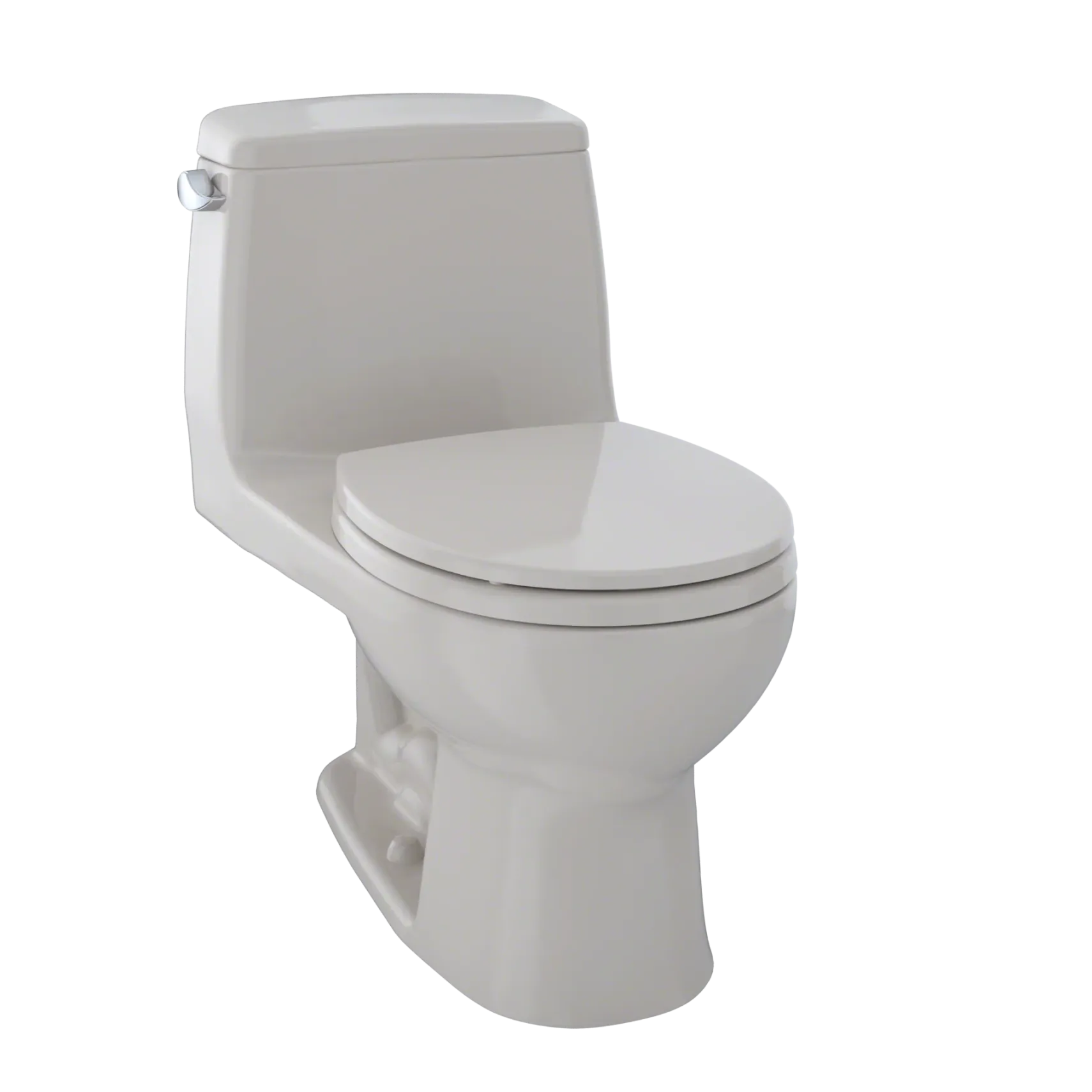 TOTO UltraMax One-Piece Round Bowl 1.6 GPF Toilet, Sedona Beige, Vitreous China, MS853113S#12