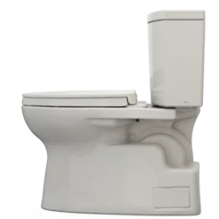 TOTO Vespin II 1G Two-Piece Elongated 1.0 GPF Universal Height Toilet with CEFIONTECT and SS124 SoftClose Seat, WASHLET+ Ready, Sedona Beige, Vitreous China|Plastic, MS474124CUFG#12