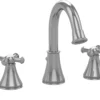 TOTO Vivian Alta Two Cross Handle Widespread 1.5 GPM Bathroom Sink Faucet, Polished Chrome, Brass, TL220DDH#CP