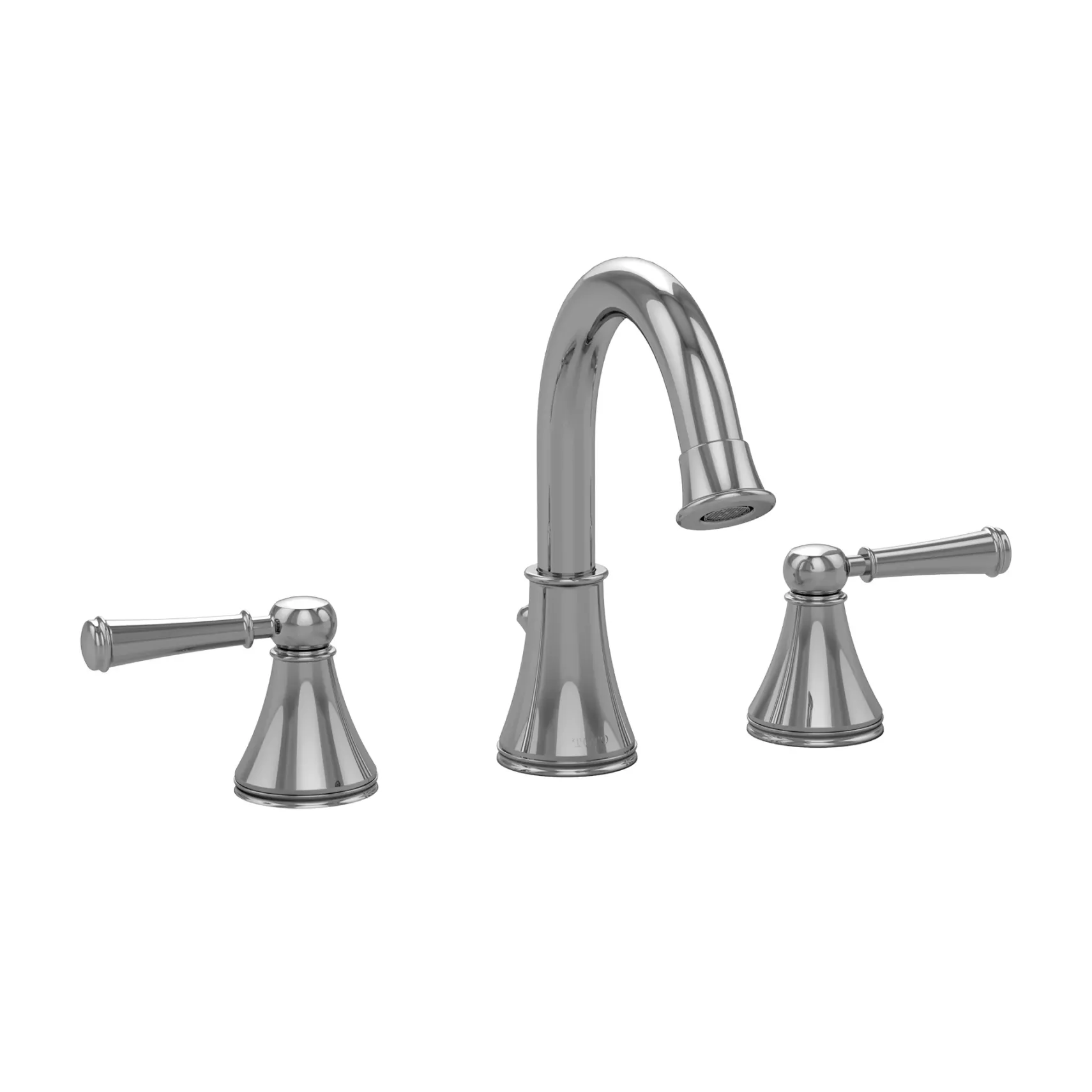 TOTO Vivian Alta Two Handle Widespread 1.5 GPM Bathroom Sink Faucet, Polished Chrome, Brass, TL220DD1H#CP
