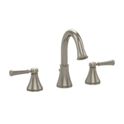 TOTO Vivian Alta Two Handle Widespread 1.5 GPM Bathroom Sink Faucet, Brushed Nickel, Brass, TL220DD1H#BN