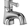 TOTO Vivian Single Handle 1.5 GPM Bathroom Sink Faucet, Brushed Nickel, Brass, TL220SD#BN