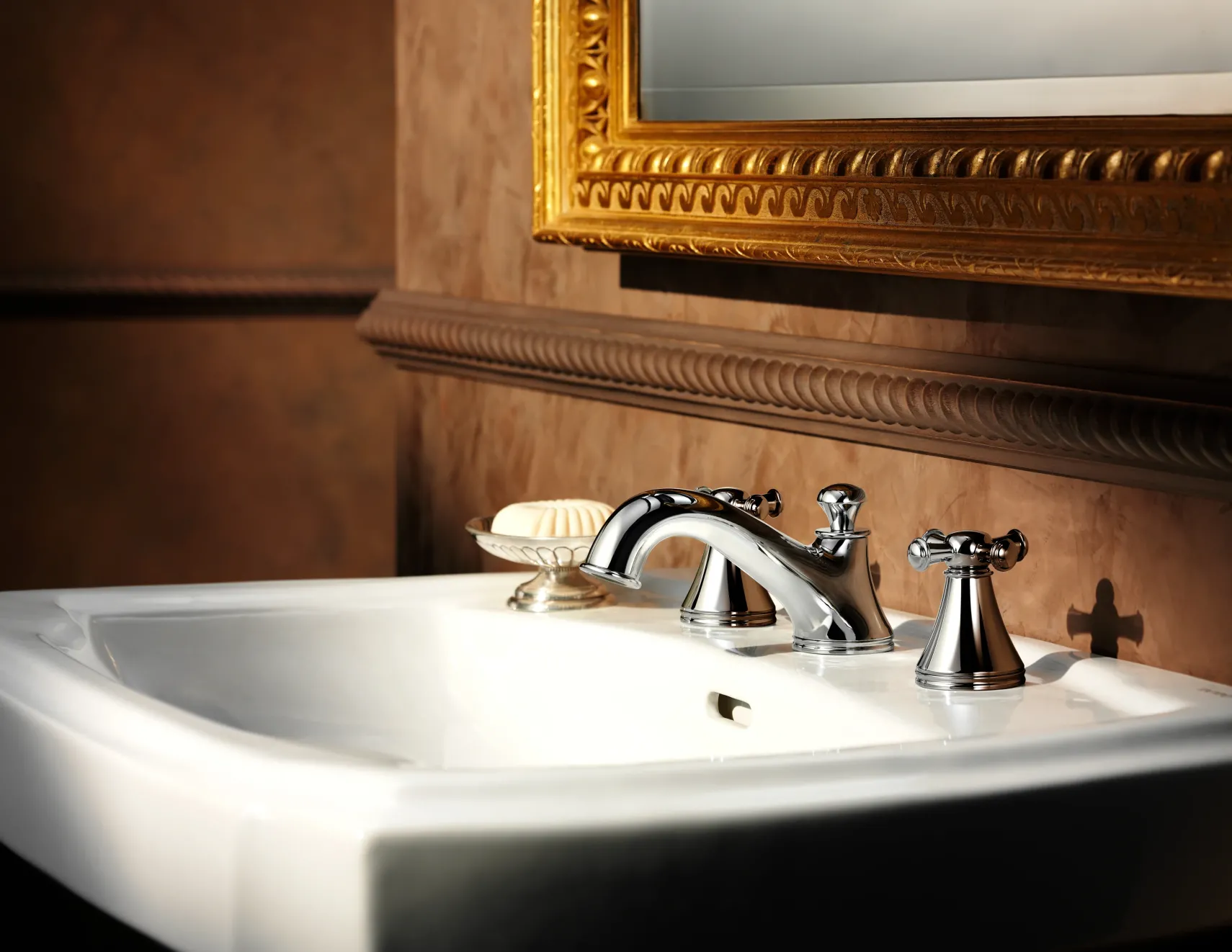 TOTO Vivian Two Cross Handle Widespread 1.5 GPM Bathroom Sink Faucet, Polished Chrome, Brass, TL220DD#CP
