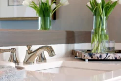 TOTO Vivian Two Handle Widespread 1.5 GPM Bathroom Sink Faucet, Brushed Nickel, Brass, TL220DD1#BN