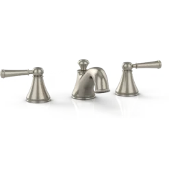 TOTO Vivian Two Handle Widespread 1.2 GPM Bathroom Sink Faucet, Brushed Nickel, Brass, TL220DD112#BN