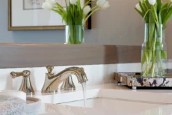 TOTO Vivian Two Handle Widespread 1.2 GPM Bathroom Sink Faucet, Brushed Nickel, Brass, TL220DD112#BN