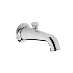 TOTO Vivian Wall Tub Spout with Diverter, Polished Chrome, Brass, TS220EV#CP
