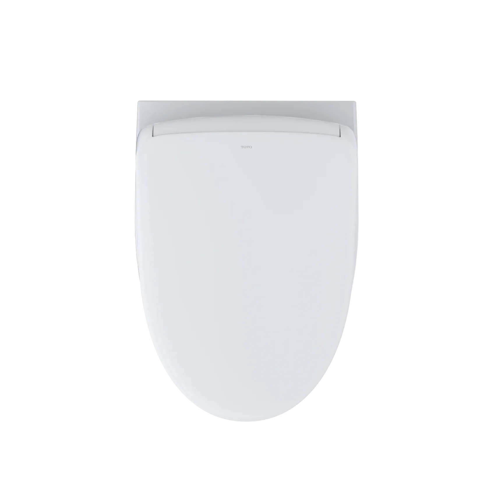 TOTO WASHLET+ AP Wall-Hung Elongated Toilet with S7A Contemporary Bidet Seat and DuoFit In-Wall 0.9 and 1.28 GPF Auto Dual-Flush Tank System, Matte Silver, Vitreous China|Plastic, CWT4264736CMFGA#MS