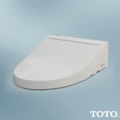 TOTO WASHLET C5 Electronic Bidet Toilet Seat with PREMIST and EWATER+ Wand Cleaning, Elongated, Sedona Beige, Plastic, SW3084#12