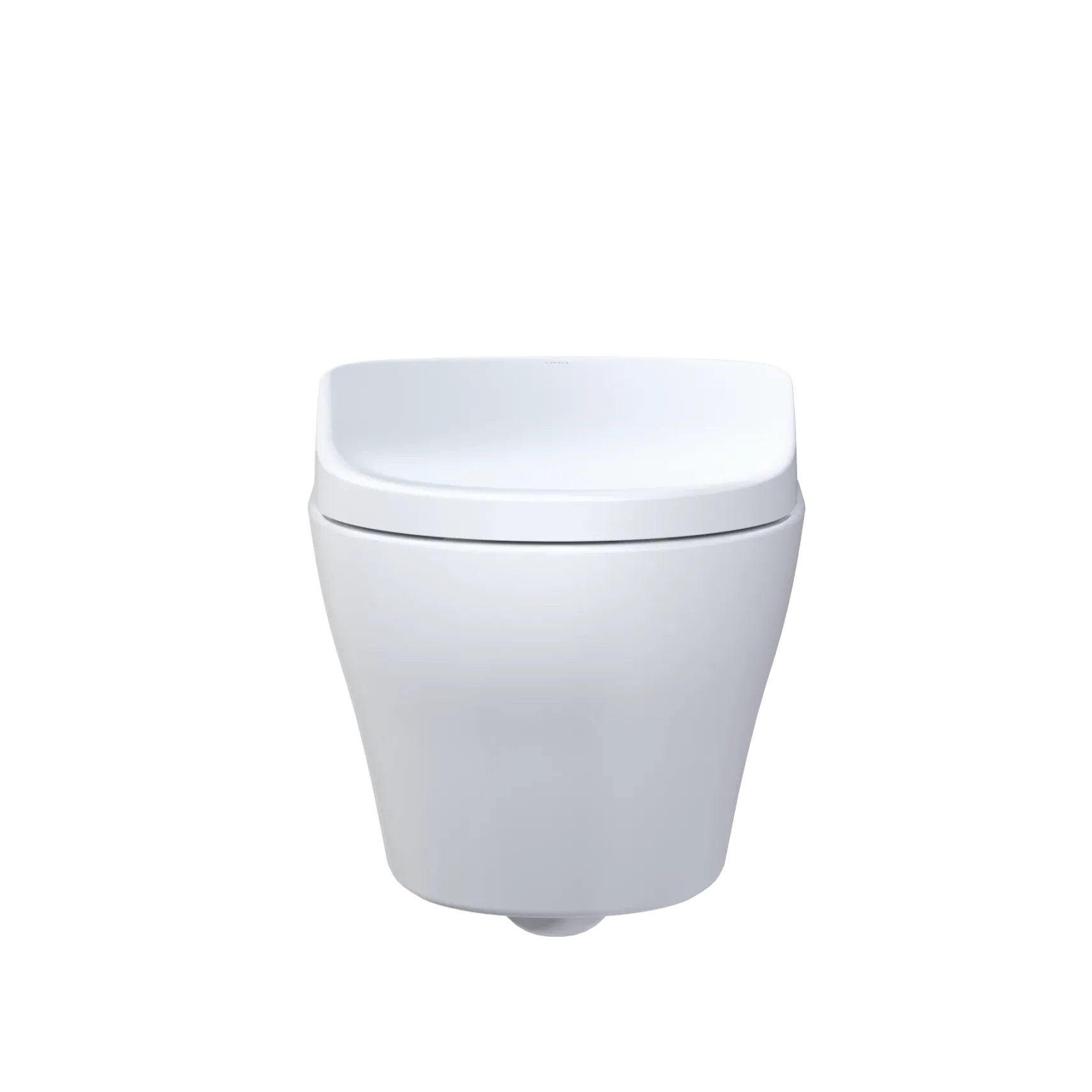TOTO WASHLET+ EP Wall-Hung Elongated Toilet with S7A Contemporary Bidet Seat and DuoFit In-Wall 0.9 and 1.28 GPF Auto Dual-Flush Tank System, Matte Silver, Vitreous China|Plastic, CWT4284736CMFGA#MS