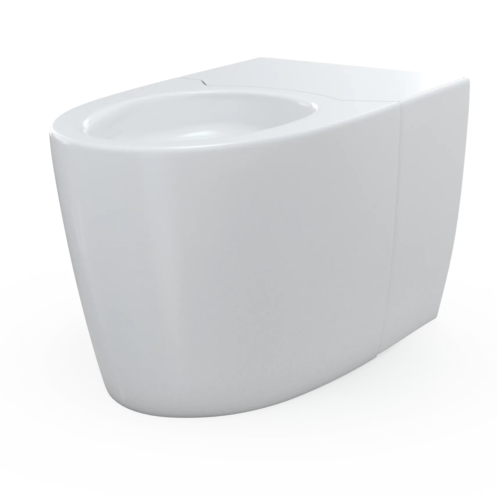 TOTO WASHLET G450 Integrated Toilet Bowl Unit, Cotton White, Vitreous China, CT922CUMFG#01
