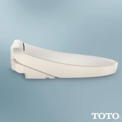 TOTO WASHLET K300 Electronic Bidet Toilet Seat, Instantaneous Water Heating, PREMIST and EWATER+ Wand Cleaning, Sedona Beige, SW3036R#12