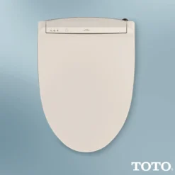 TOTO WASHLET K300 Electronic Bidet Toilet Seat, Instantaneous Water Heating, PREMIST and EWATER+ Wand Cleaning, Sedona Beige, SW3036R#12