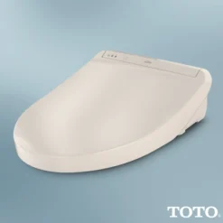 TOTO WASHLET K300 Electronic Bidet Toilet Seat, Instantaneous Water Heating, PREMIST and EWATER+ Wand Cleaning, Sedona Beige, SW3036R#12