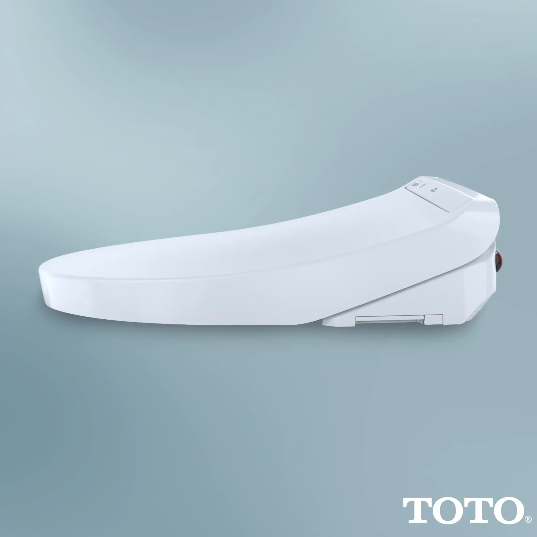 TOTO WASHLET K300 Electronic Bidet Toilet Seat with Instantaneous Water Heating, PREMIST and EWATER+ Wand Cleaning, Elongated, Cotton White, Plastic, SW3036R#01