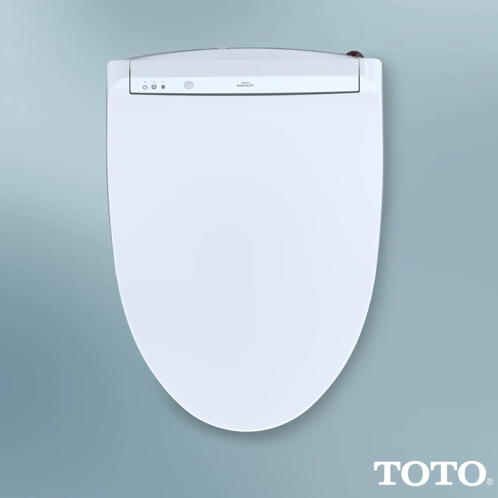 TOTO WASHLET K300 Electronic Bidet Toilet Seat with Instantaneous Water Heating, PREMIST and EWATER+ Wand Cleaning, Elongated, Cotton White, Plastic, SW3036R#01