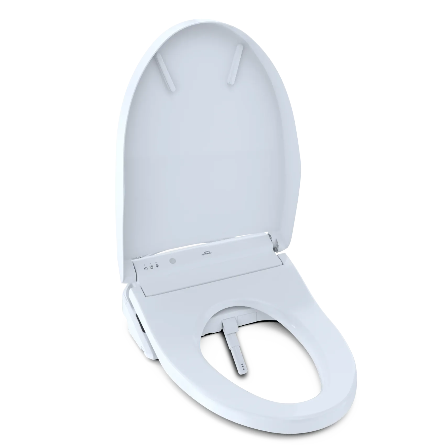 TOTO WASHLET K300 Electronic Bidet Toilet Seat with Instantaneous Water Heating, PREMIST and EWATER+ Wand Cleaning, Elongated, Cotton White, Plastic, SW3036R#01